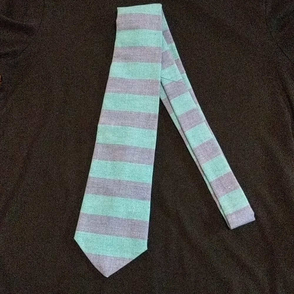 Vintage Men's Rooster tie, striped